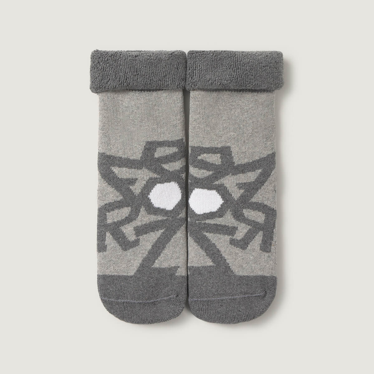 Calcetin Feroz Antideslizante | Gris