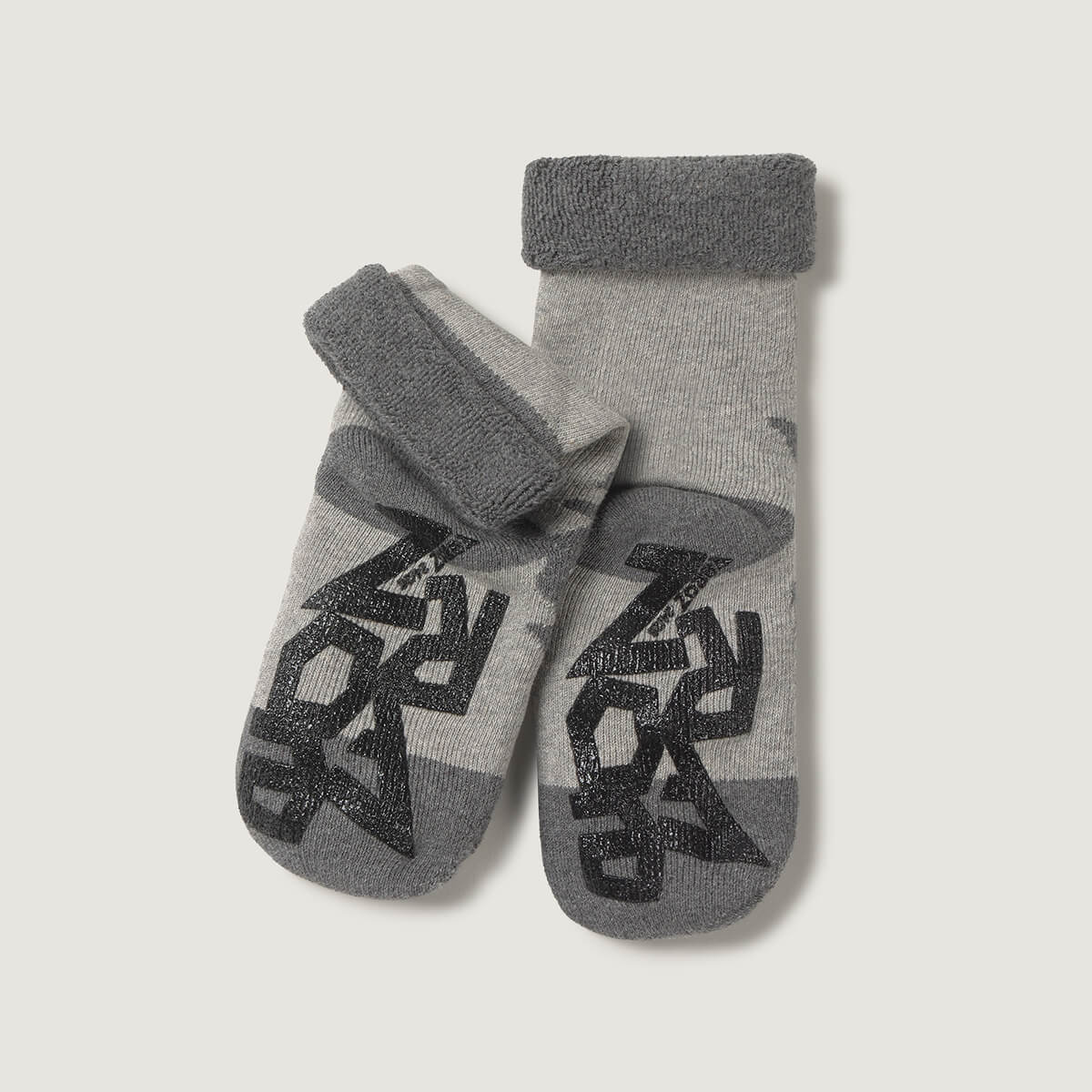 Calcetin Zapato Feroz Antideslizante | Gris
