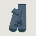 Calcetin alto adulto | Azul Gris