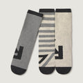 Pack 3 Calcetin alto adulto | Gris