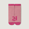 Par 2 Calcetin bebe infantil Zapato Feroz | Rosa Gris