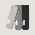 Pack 3 Calcetin tenis rocker | Gris