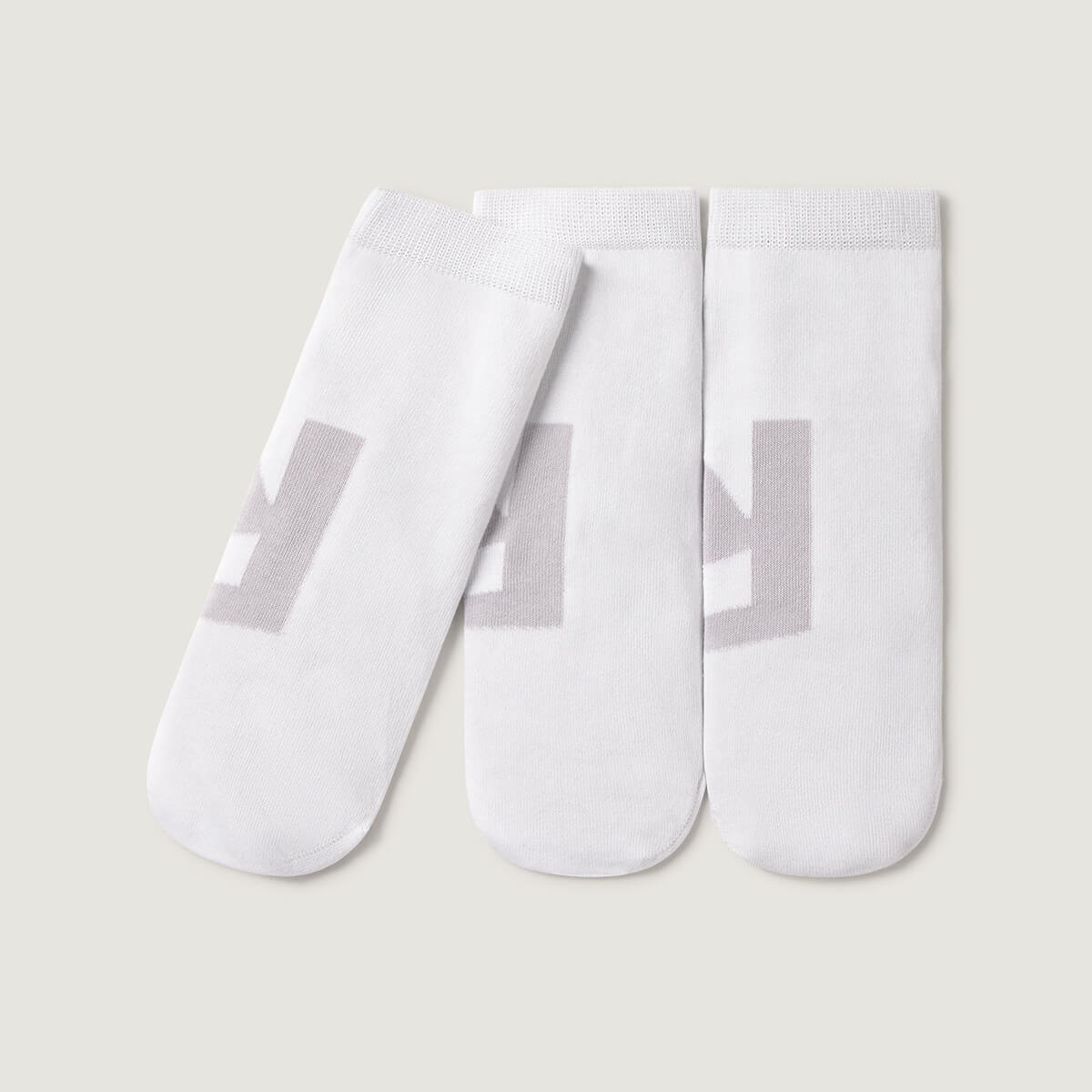 Pack 3 Calcetines Tobillero adulto | Blanco