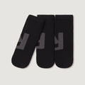 Pack 3 Calcetines Tobillero adulto | Negro