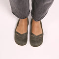 bailarinas minimalistas saludables comodas olba freekers adulto SS26 kaki