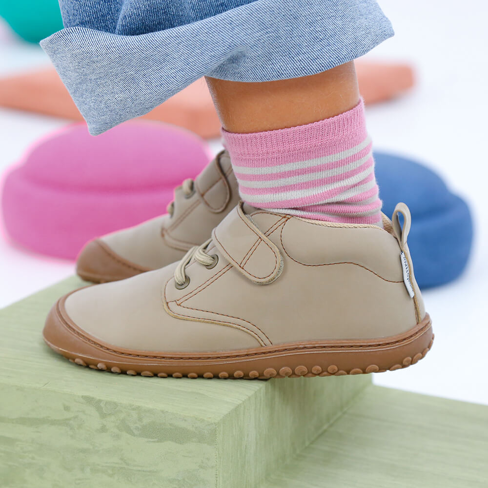 botas infantiles respetuosas espacio dedos movimiento pie albaida rocker aw24