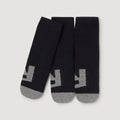 calcetines deportivos escolar forma pie derecho izquierdo color negro ninos infantil aw26 01