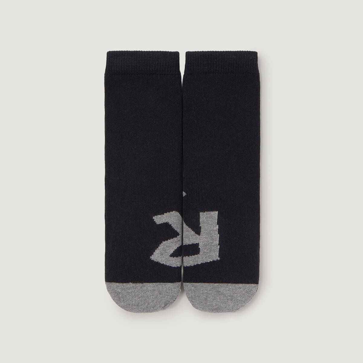 calcetines deportivos escolar forma pie derecho izquierdo color negro ninos infantil aw26 03