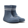 calcetines deportivos forma pie derecho izquierdo color gris blanco adulto ninos infantil ss25 02