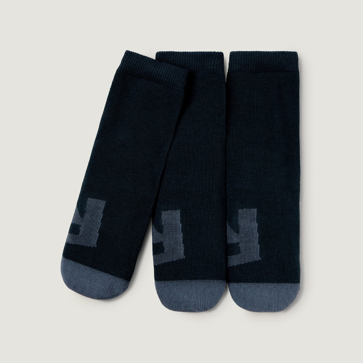 calcetines escolares uniforme deportivos respetuosos movimiento pies dedos color azul infantil aw26 01