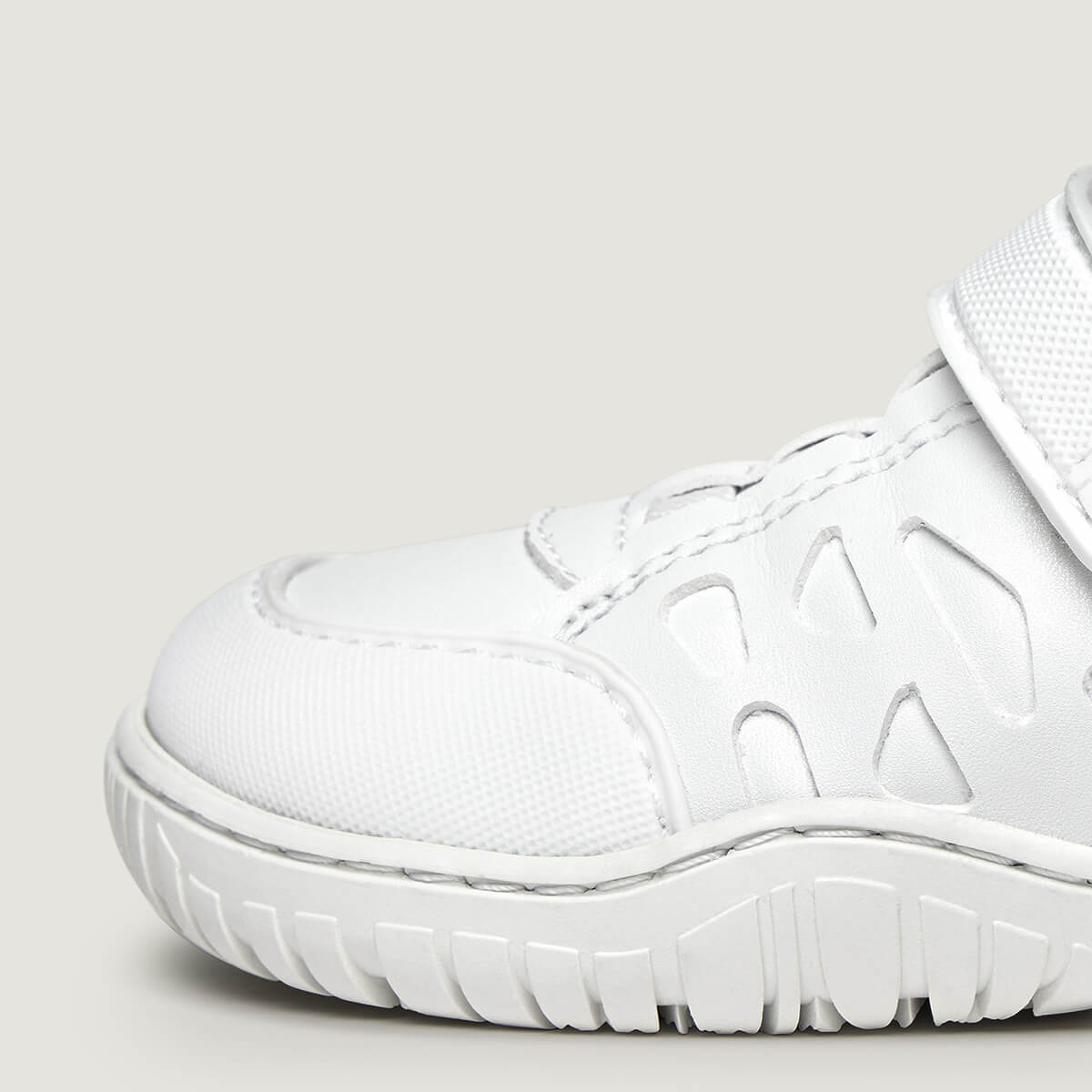 Detalle zapatillas infantil onil rocker escolares | Blanco Microfibra