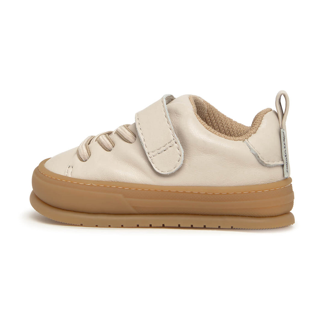 calzado blandito plantilla forro transpirable bebe color beige beis turia feroz ss25 01 | Beige Microfibra