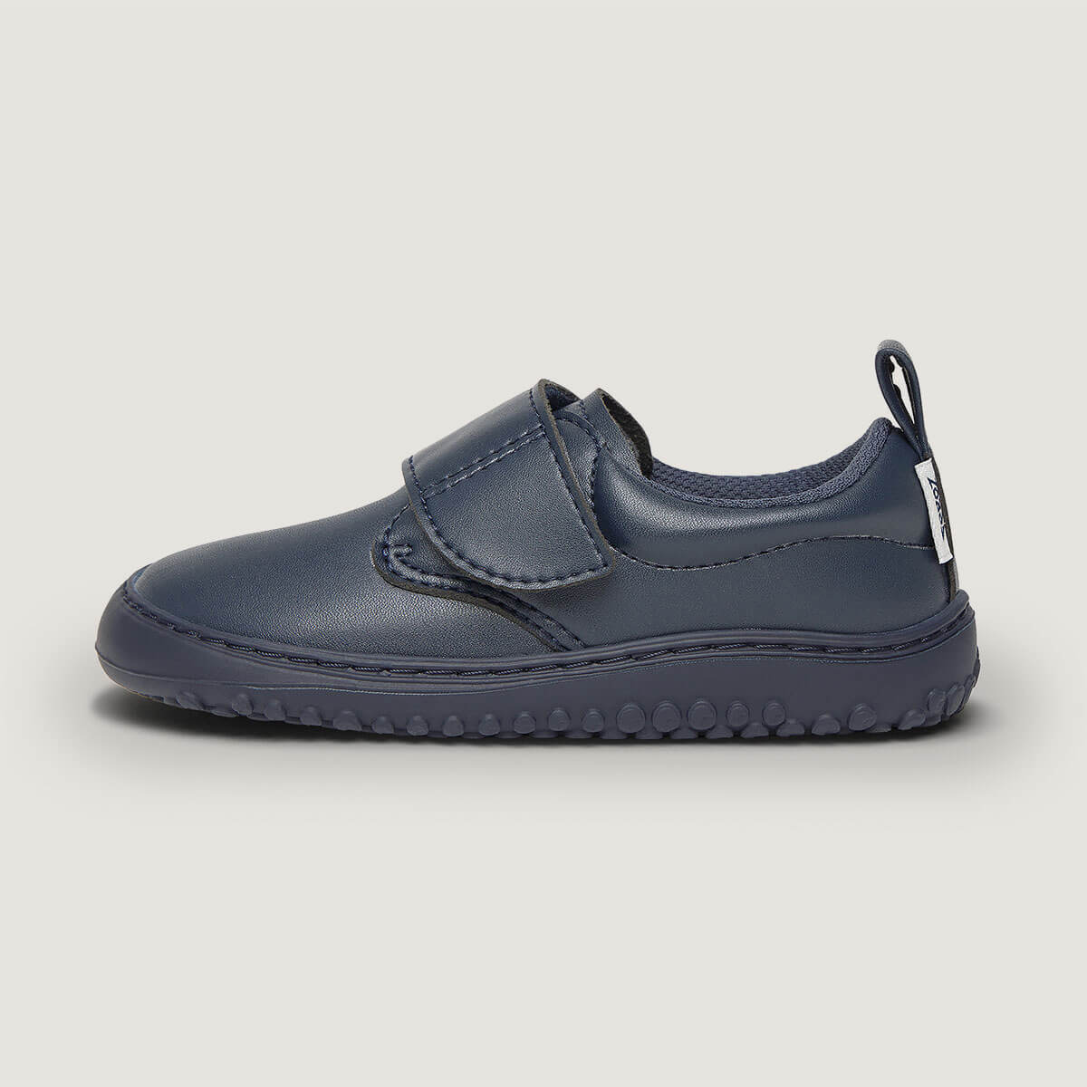 Lateral zapatillas colegio escolares garbi rocker | Azul Marino Microfibra