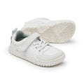 calzado infantil barefoot resistente traspirable velcro cordones color blanco ibi rocker aw24 02