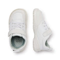 calzado infantil barefoot resistente traspirable velcro cordones color blanco ibi rocker aw24 03