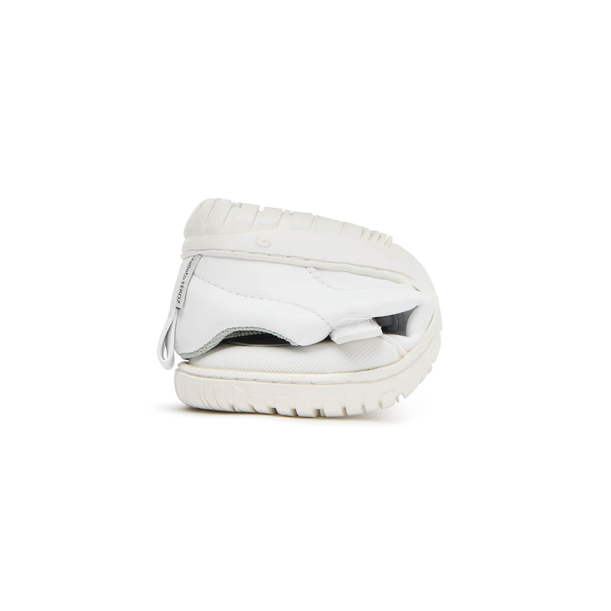 calzado infantil barefoot resistente traspirable velcro cordones color blanco ibi rocker aw24 04