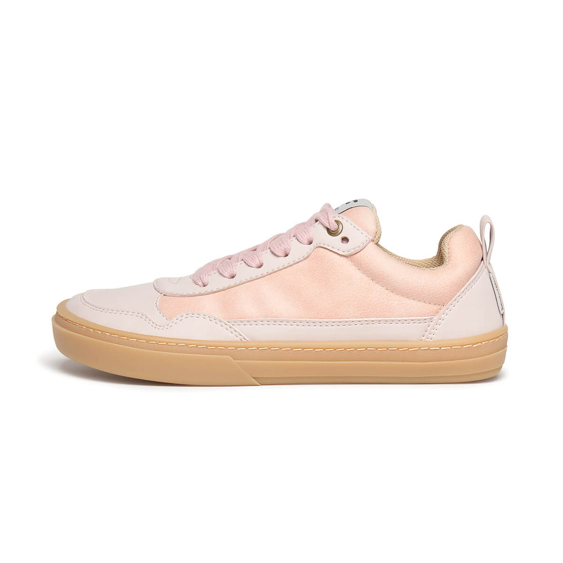 calzado minimalista casual tejido microfibra nobuck adulto color rosa faura freekers aw25 01 | Rosa Palo Microfibra Nobuck