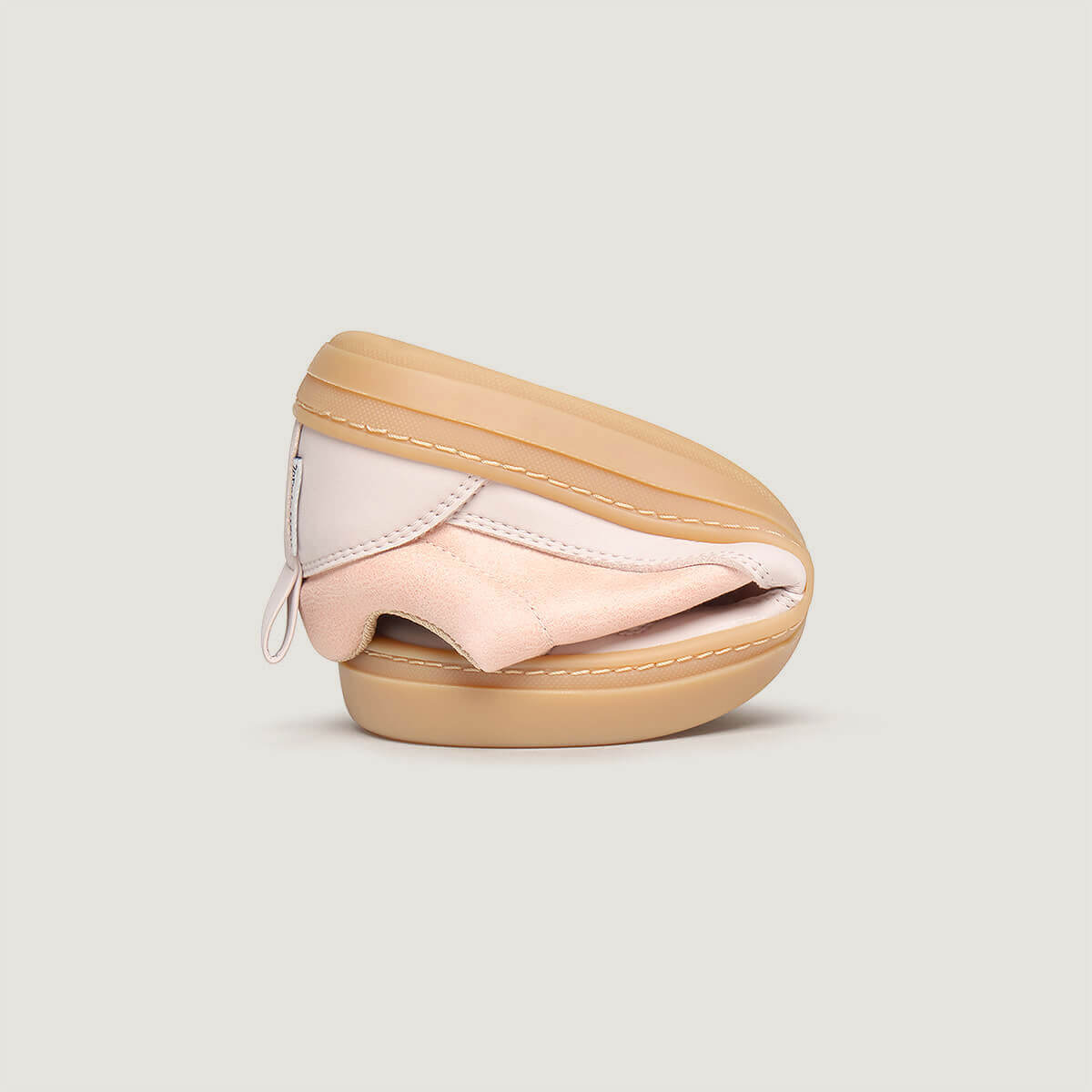 calzado minimalista casual tejido microfibra nobuck adulto color rosa faura freekers aw25 04 | rosa palo Microfibra Nobuck