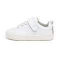 calzado piel barefoot comodo flexible cordones velcro ninos color blanco turia rocker aw24 00