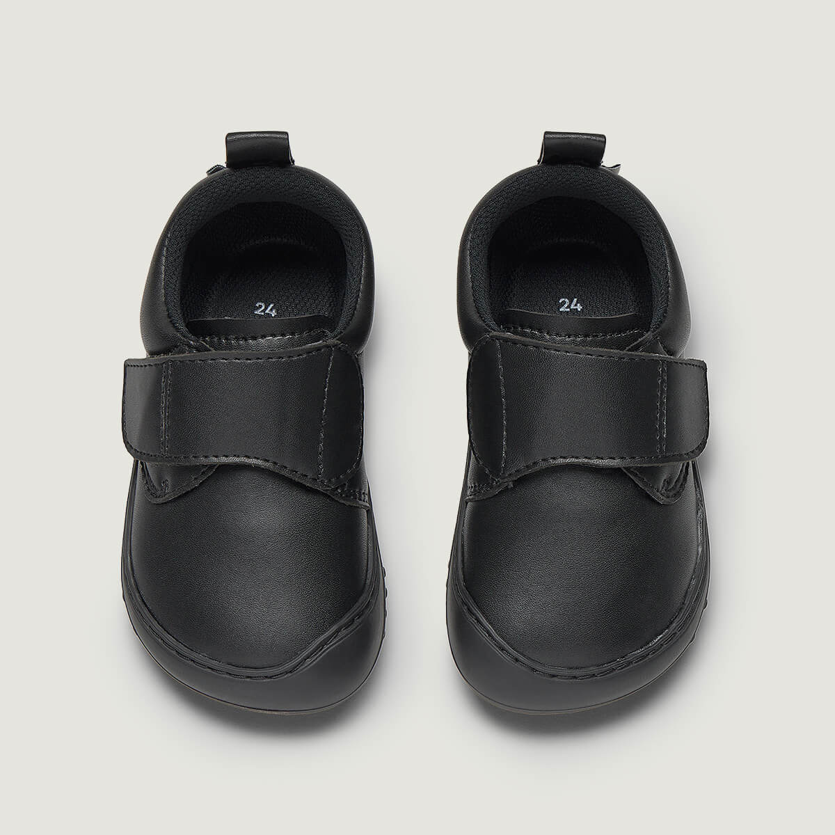 Superior zapatillas colegio escolares garbi rocker | Negro Microfibra