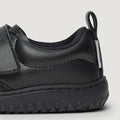 Detalle zapatillas colegio escolares garbi rocker | Negro Microfibra