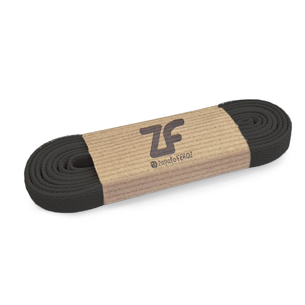 Cordones elasticos para deportivas color negro