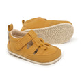 sandalia elastico respetuosa bebes mostaza canet feroz ss25 02