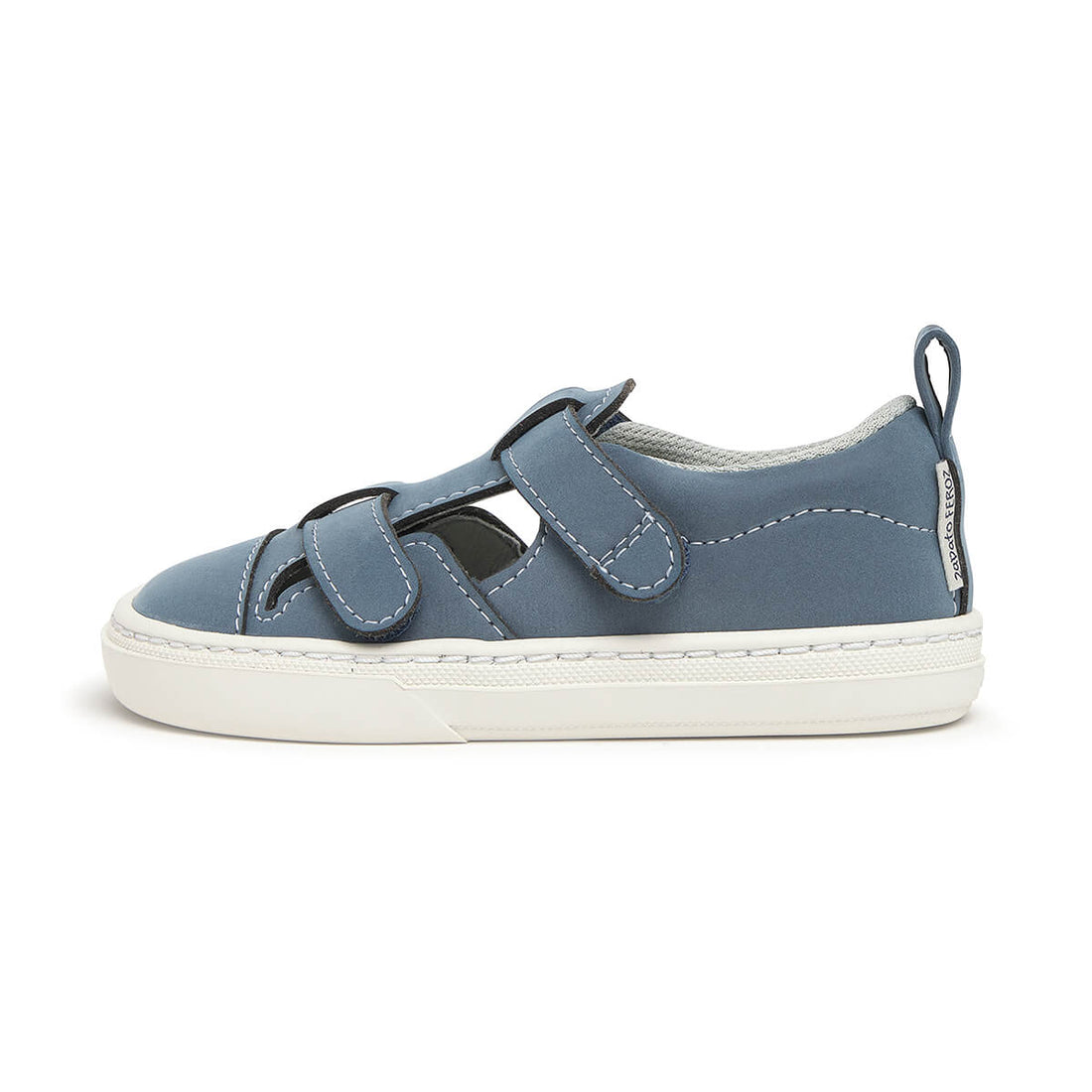 sandalia mayor apertura barefoot infantil azul javea rocker ss25 01 | Azul Microfibra Nobuck