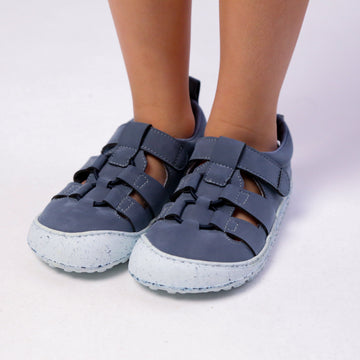 sandalia elastico respetuosa bebes azul canet rocker ss25