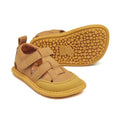 sandalias barefoot como andar descalzo color amarillo mostaza bebe denia feroz ss24  