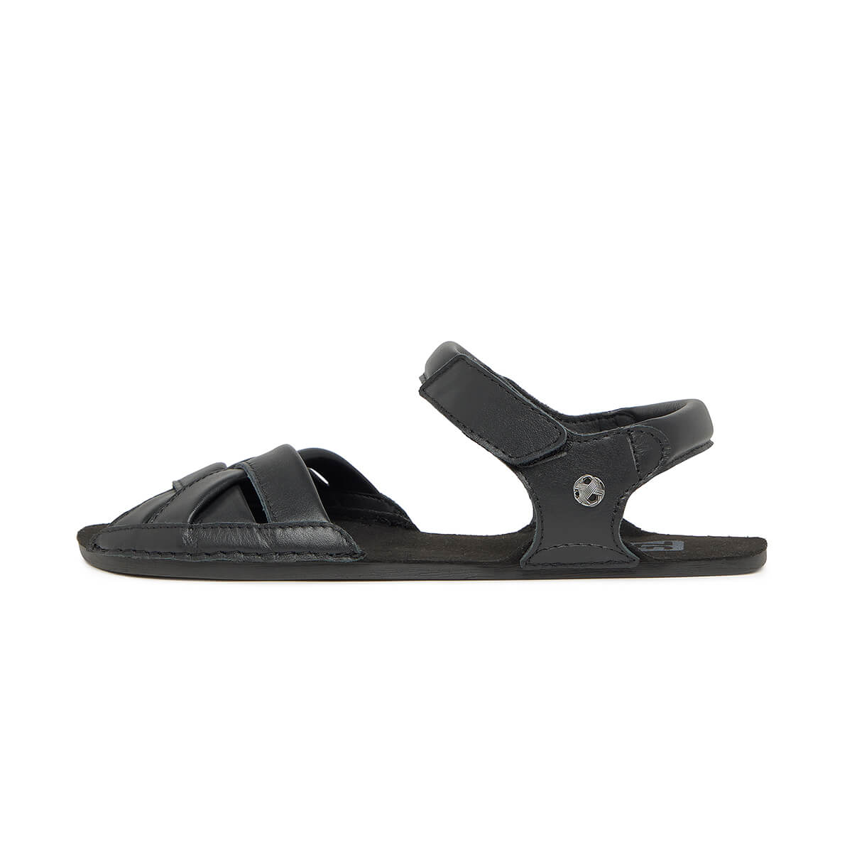 sandalias barefoot suela flexible blanda transpirable mujer hombre primavera verano gandia ss226 Piel Negro 01