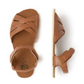 sandalias barefoot suela flexible blanda transpirable mujer hombre primavera verano gandia ss226 Piel Nut 03