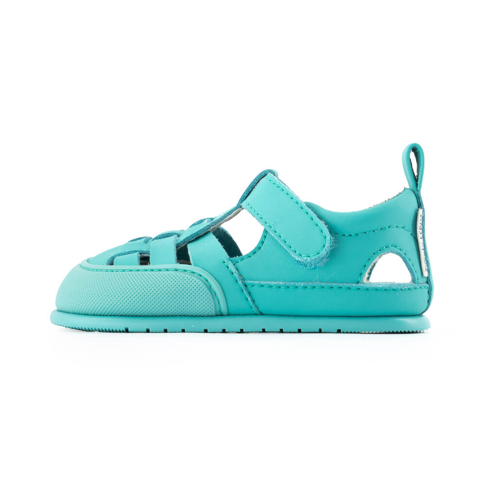 sandalias blanditas flexibles bebes color mint verde menta tabarca feroz ss24 | Mint Microfibra Nobuck