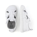 sandalias infantiles barefoot microfibra veganas suela plana flexible color blanco javea rocker ss24  