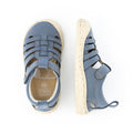 sandalias infantiles comodas frescas faciles poner quitar color azul puntitos tabarca ulises rocker ss24  