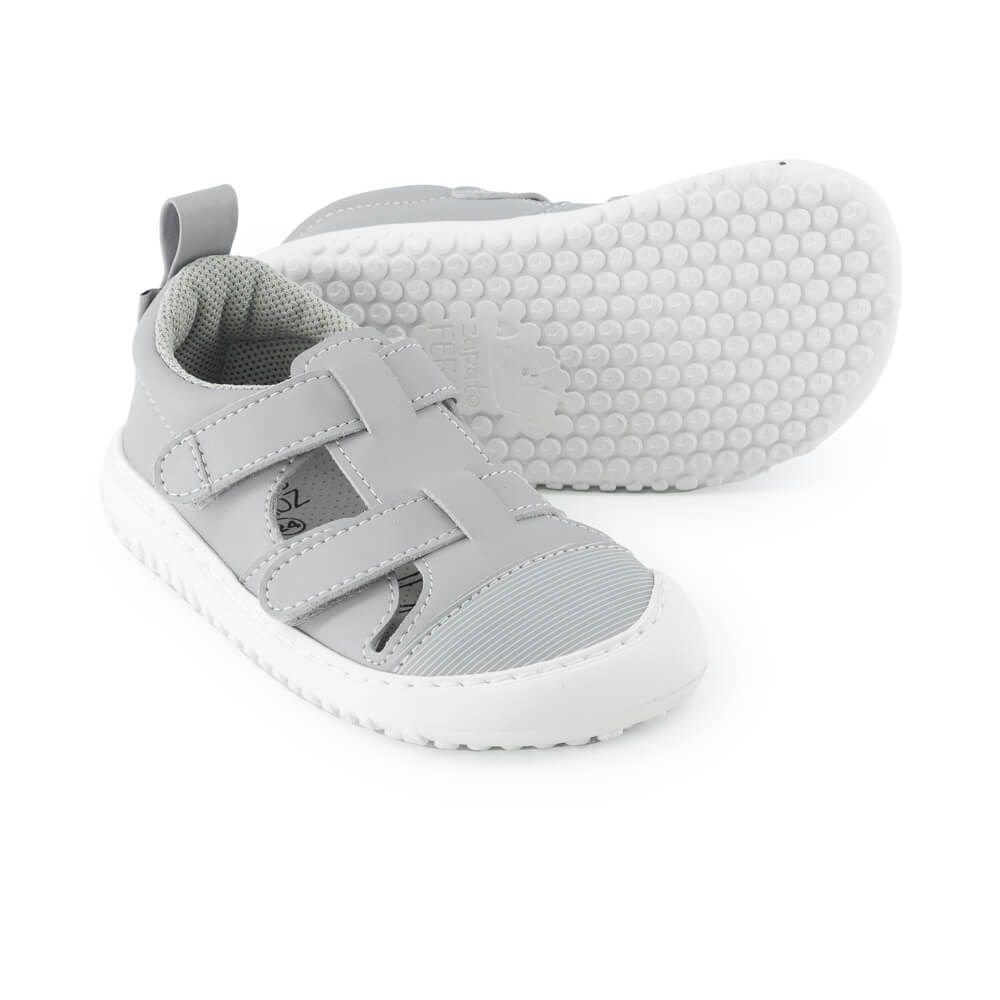 sandalias respetuosas forma crecimiento pie espacio dedos ninos ninas color gris javea rocker ss24  