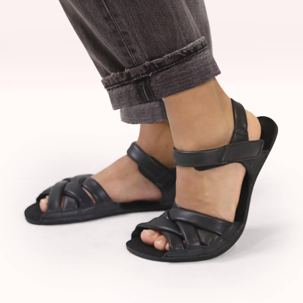 sandalias respetuosas piel ligeras sensacion andar descalzo mujer hombre gandia ss25