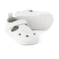 sandalias veganas diseno respetuoso barefoot como andar descalzo bebes color blanco altea feroz ss24  