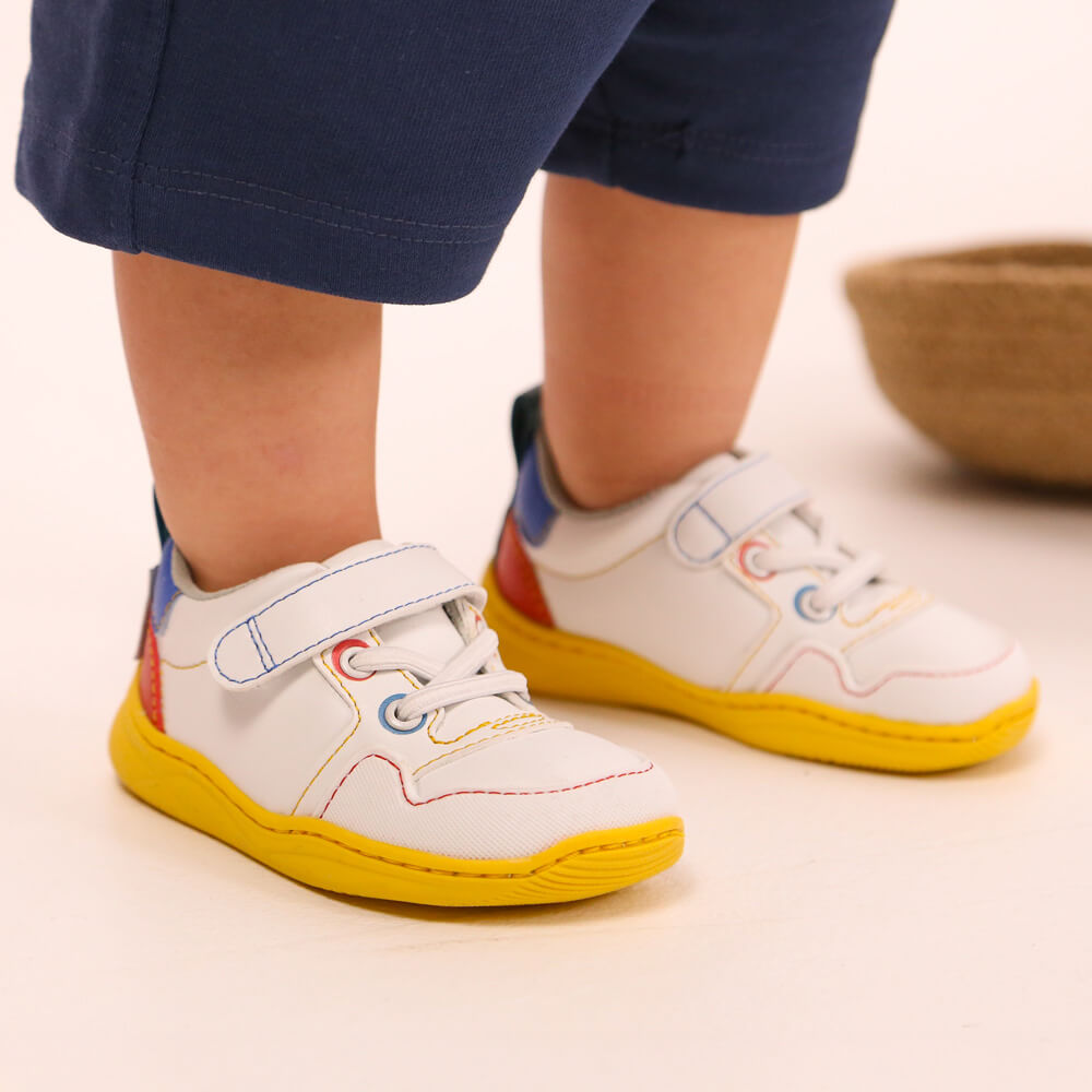 zapatilla deportiva bebe feroz barefoot multicolor olocau ss26