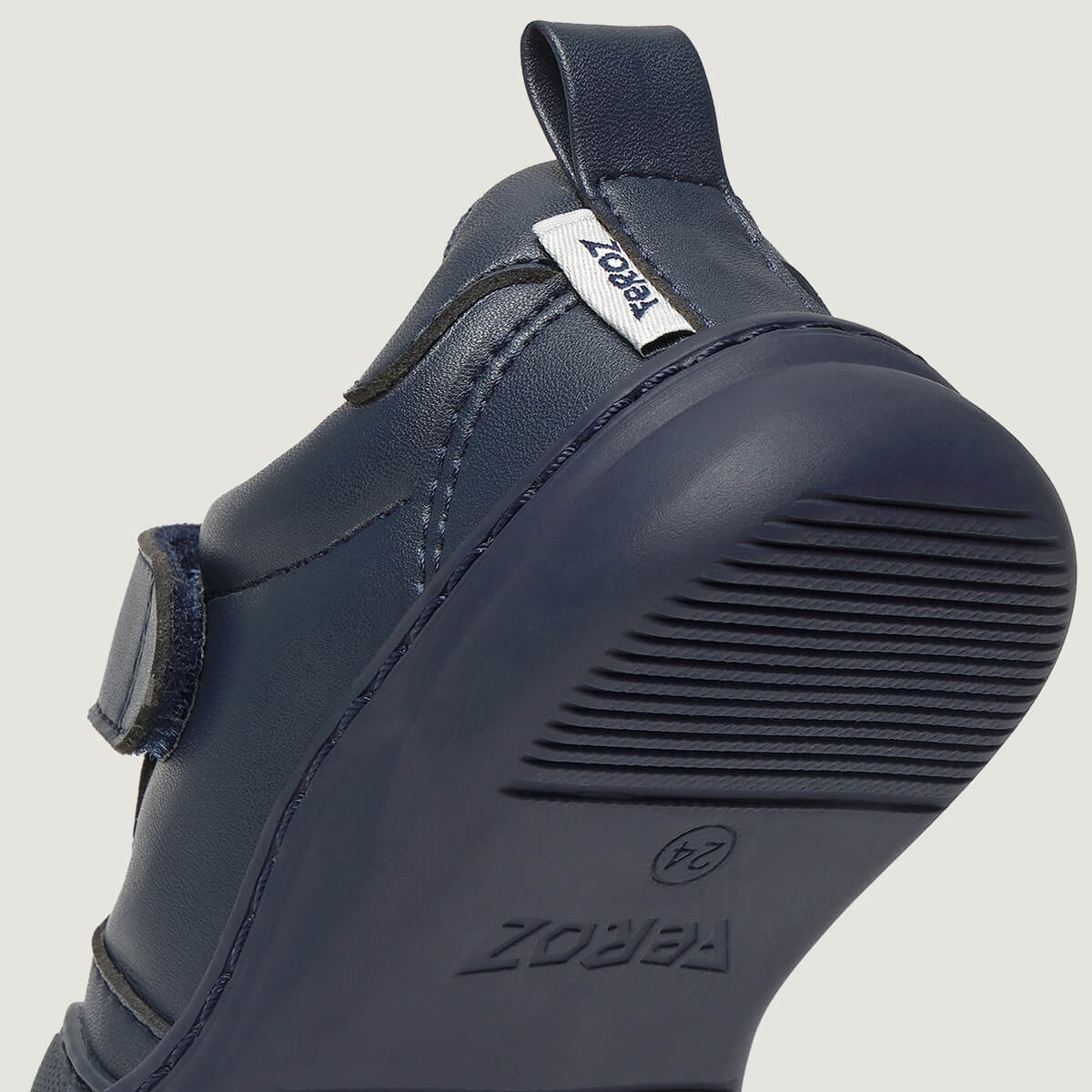 zapatilla deportiva infantil rocker barefoot azul olocau escolar aw26 03