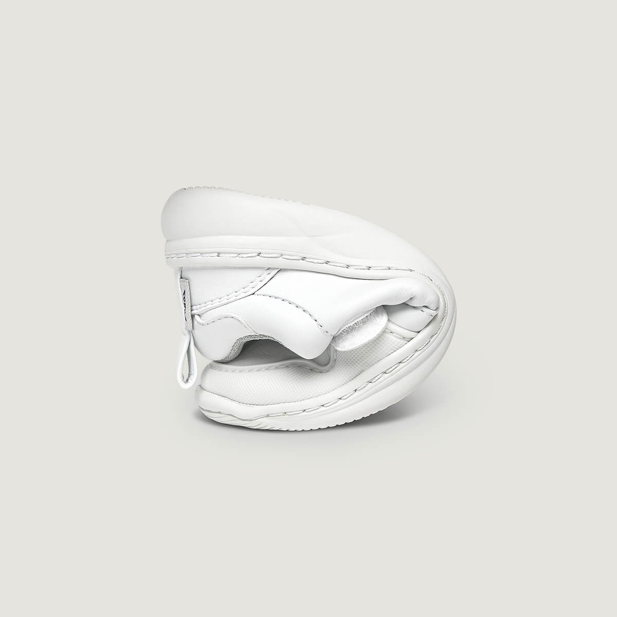Plegado Deportiva Barefoot Olocau | Blanco Microfibra