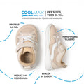 zapatillas barefoot bebe beige andar descalzo tibi feroz ss26 04