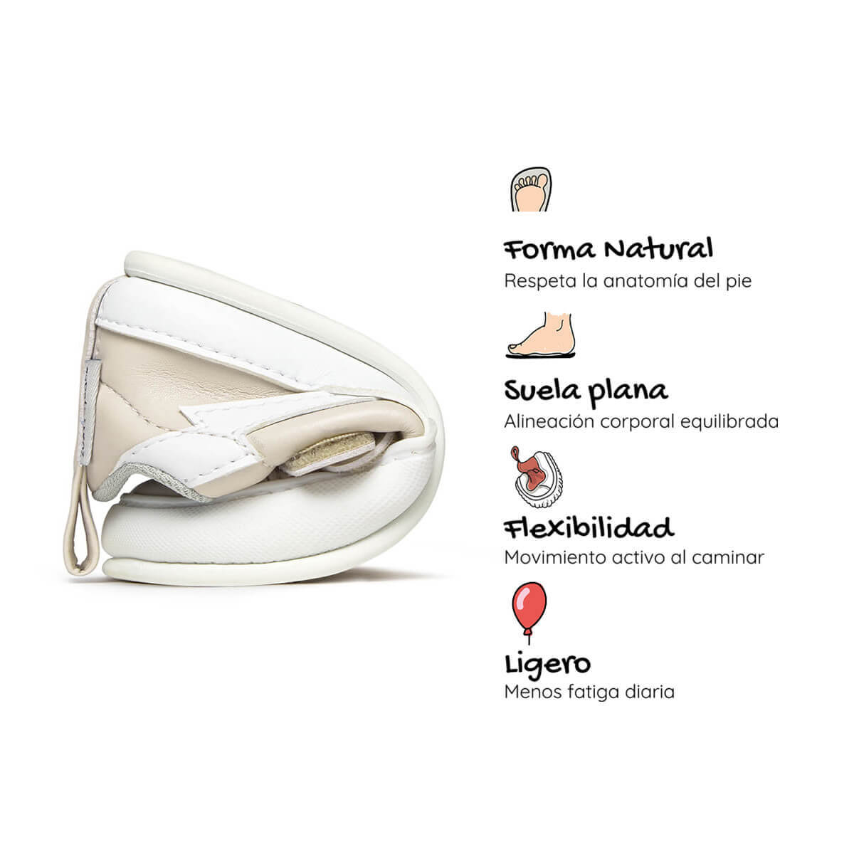 zapatillas barefoot bebes color beige piedra rayo moraira feroz ss26 05 | beige rayo microfibra