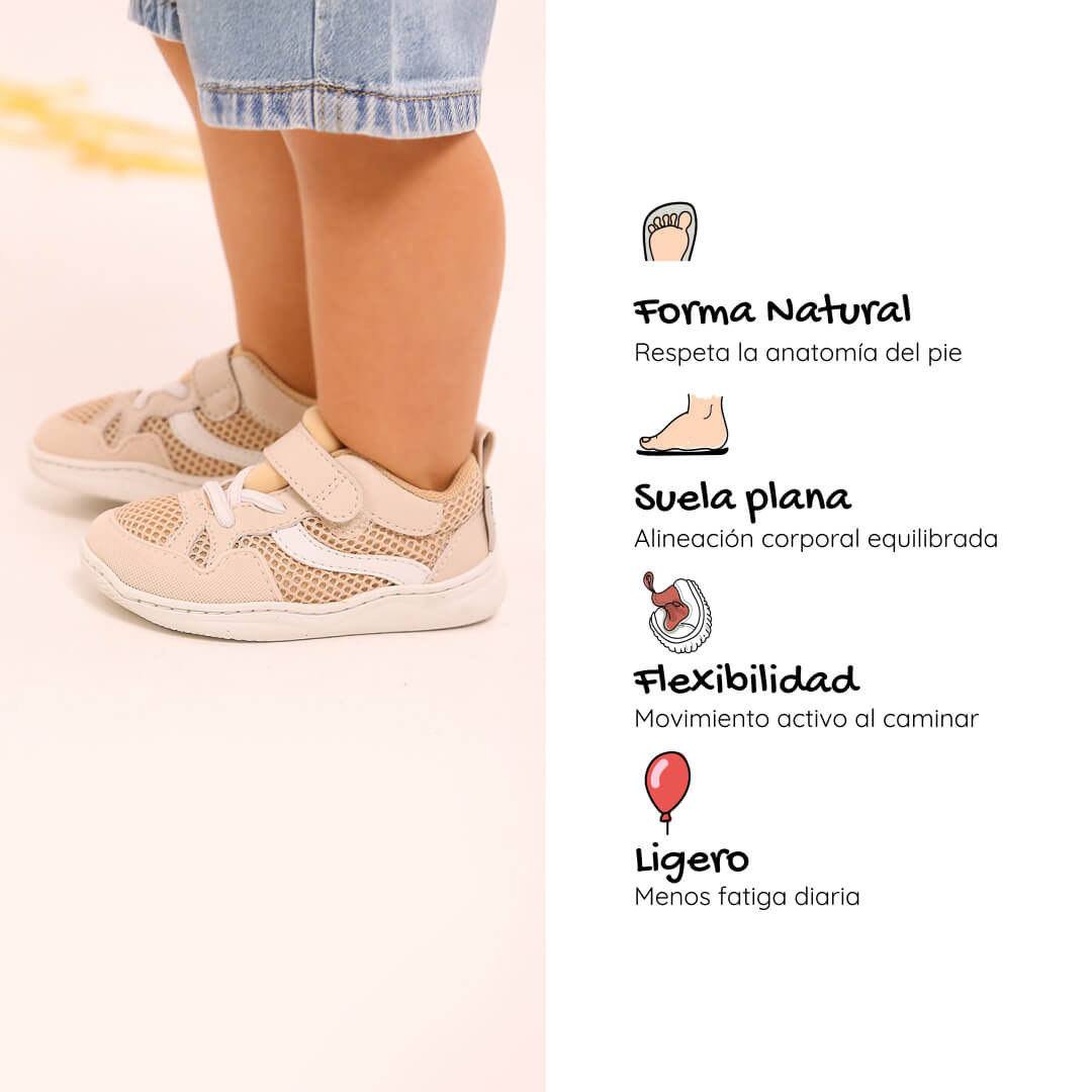 zapatillas barefoot bebes rosa movimiento natural tibi feroz ss26 03