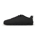 zapatillas barefoot casual urbanas cordones color negro paterna adulto aw24 01