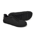 zapatillas barefoot casual urbanas cordones color negro paterna adulto aw24 02