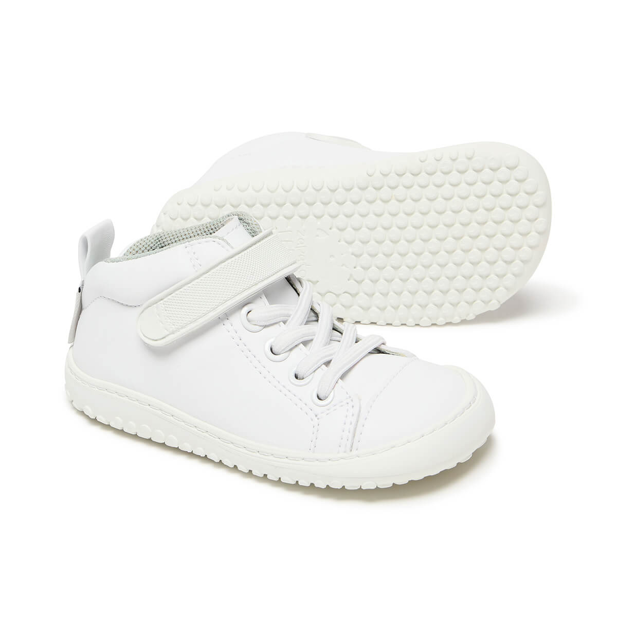 zapatillas botines infantil respetuosos barefoot pie espacio dedos ninos color blanco jucar rocker aw24 02