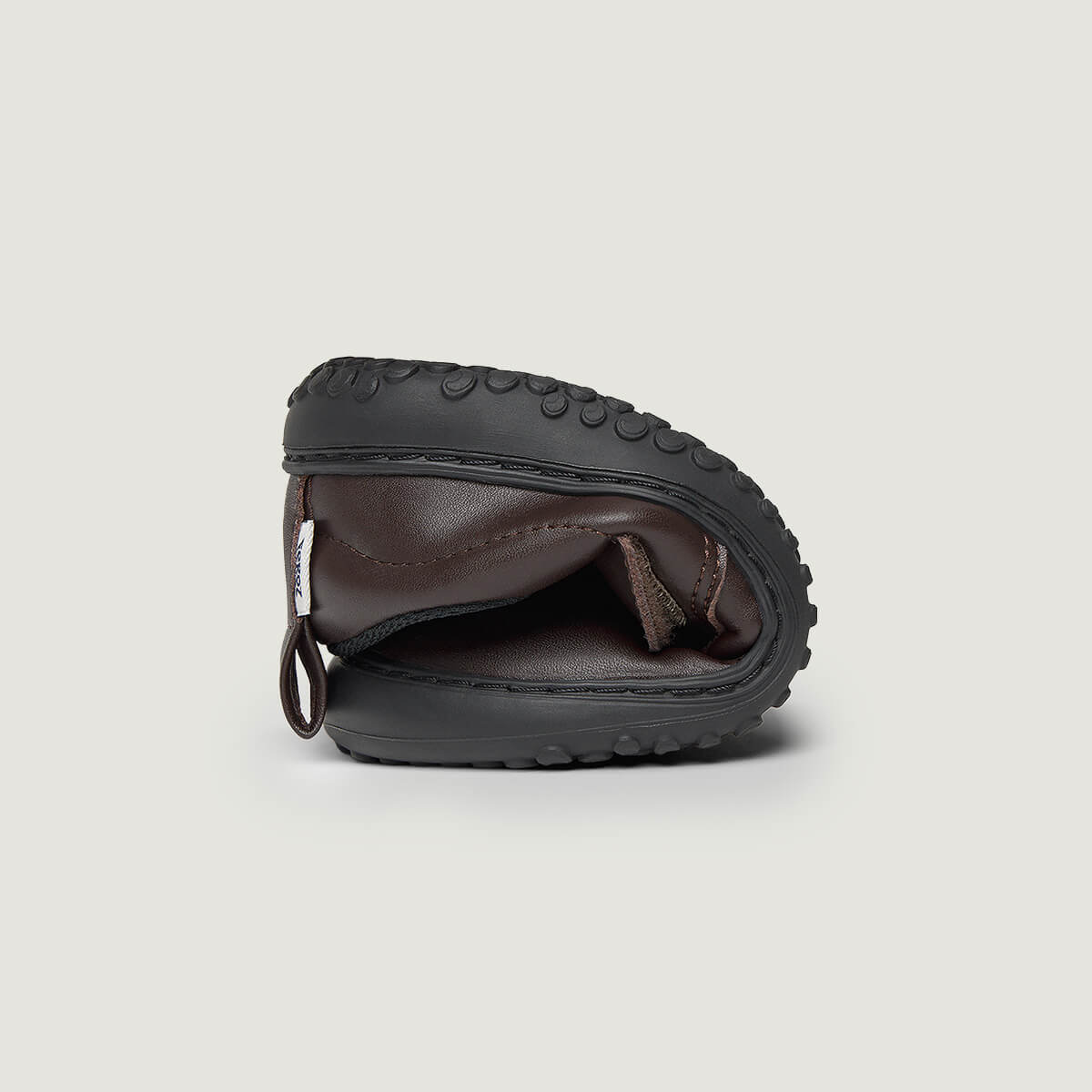Plegado zapatillas colegio escolares garbi rocker | Marrón Microfibra