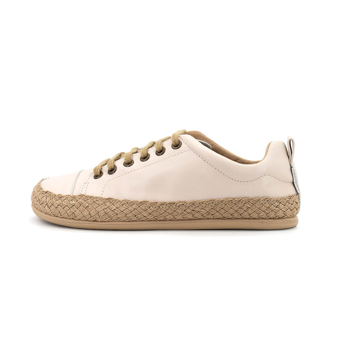 zapatillas deportivas cordones elasticos puntera flexible jerica cuerda freeker adulto ss26 cuerda beige 01 | Beige Piel