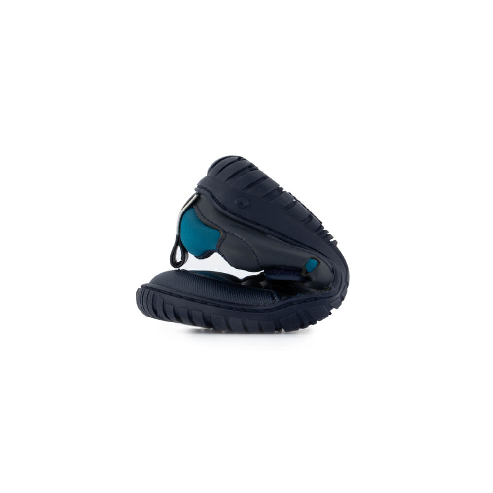 zapatillas diseno respetuoso barefoot minimalista versatil bebe onil feroz azul aqua AW24